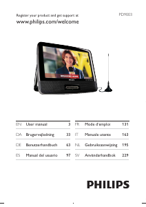 Mode d’emploi Philips PD9003 Lecteur DVD