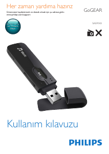 Kullanım kılavuzu Philips SA5MXX02KN GoGear Mp3 çalar