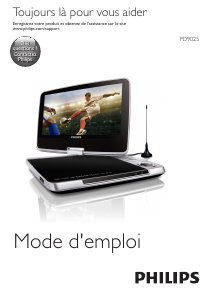 Mode d’emploi Philips PD9025 Lecteur DVD