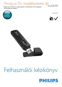 Használati útmutató Philips SA5MXX04KF GoGear MP3-lejátszó