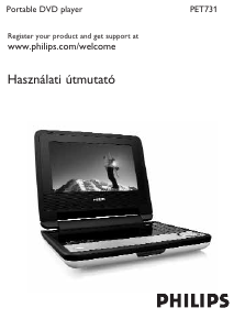 Használati útmutató Philips PET731 DVD-lejátszó