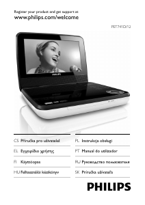 Hướng dẫn sử dụng Philips PET741D Máy phát DVD