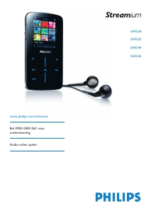 Handleiding Philips SA9325 Streamium Mp3 speler