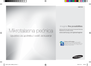 Priručnik Samsung GW73C Mikrovalna pećnica