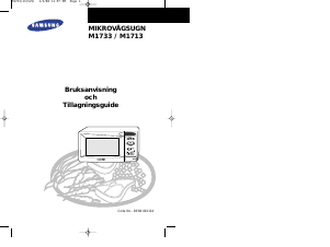 Bruksanvisning Samsung M1733 Mikrobølgeovn