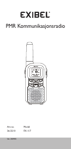 Bruksanvisning Exibel FX-117 Walkie-talkie