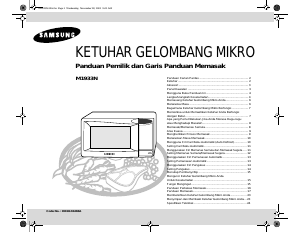 Panduan Samsung M1933N Microwave