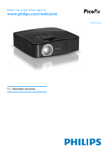Használati útmutató Philips PPX1230 PicoPix Vetítő