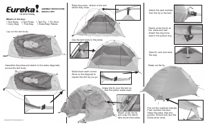 Manual Eureka Midori Solo Tent