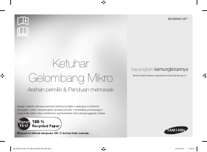 Panduan Samsung MC28H5135CK Microwave