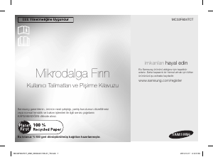 Kullanım kılavuzu Samsung MC32F604TCT Mikrodalga