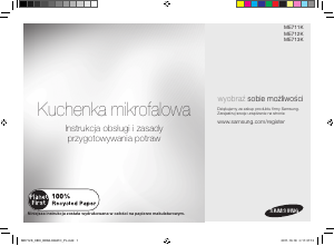 Manuál Samsung ME711K Mikrovlnná trouba
