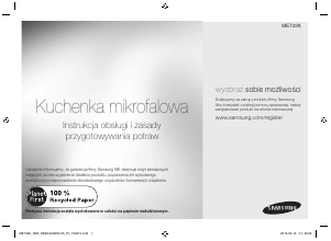 Manuál Samsung ME732K Mikrovlnná trouba