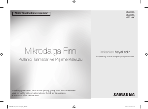 Kullanım kılavuzu Samsung ME732K Mikrodalga
