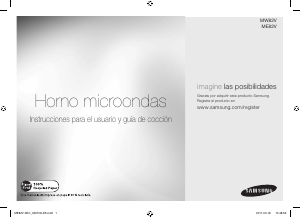 Manual Samsung ME82V Micro-onda