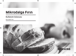 Kullanım kılavuzu Samsung MG22M8074AT Mikrodalga