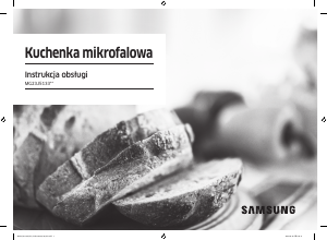 Használati útmutató Samsung MG23J5133AT Mikrohullámú sütő