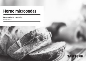 Manual de uso Samsung MG23K3515AS Microondas