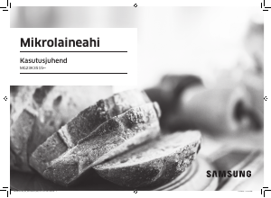 Rokasgrāmata Samsung MG23K3515AS Mikroviļņu krāsns