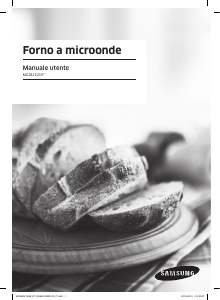 Manuale Samsung MG28J5215AB Microonde