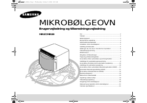 Brugsanvisning Samsung MR87 Mikroovn