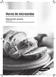 Manual de uso Samsung MS28J5255UW Microondas