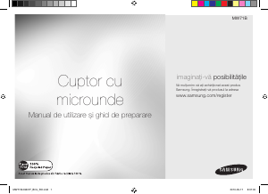 Manual Samsung MW71B Cuptor cu microunde