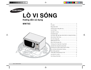 Hướng dẫn sử dụng Samsung MW73C Lò vi sóng