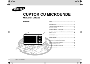 Manual Samsung MW82W Cuptor cu microunde