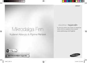 Kullanım kılavuzu Samsung MW82Y Mikrodalga