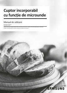 Manual Samsung NQ50J5530BS/EO Cuptor cu microunde