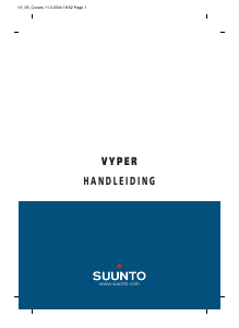 Handleiding Suunto Vyper Duikcomputer