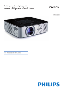 Használati útmutató Philips PPX3514 PicoPix Vetítő