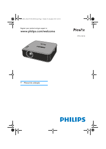Manual Philips PPX4010 PicoPix Projetor
