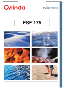 Bruksanvisning Cylinda FSF 175 Frys
