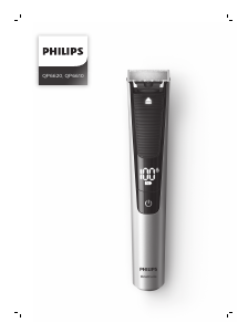 Bruksanvisning Philips QP6620 OneBlade Barbermaskin