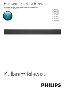 Kullanım kılavuzu Philips HTL2100B Hoparlör