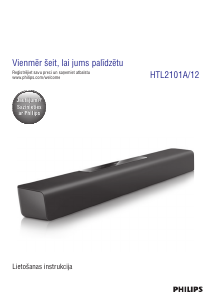 Rokasgrāmata Philips HTL2101A Skaļrunis