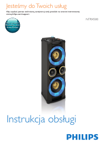 Instrukcja Philips NTRX500 Głośnik