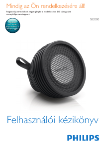 Használati útmutató Philips SB2000B Hangszóró