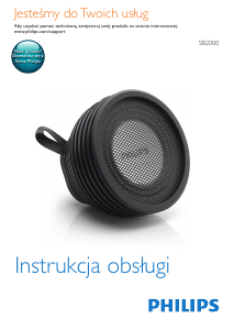 Instrukcja Philips SB2000B Głośnik