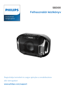 Használati útmutató Philips SB300B Hangszóró