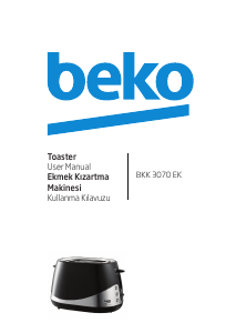 Kullanım kılavuzu BEKO BKK 3070 EK Ekmek kızartma makinesi