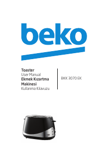 Handleiding BEKO BKK 3070 EK Broodrooster