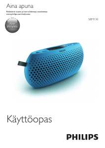 Käyttöohje Philips SBM130BLU Kaiutin