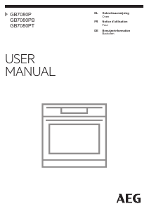 Mode d’emploi AEG GB7080PT Four