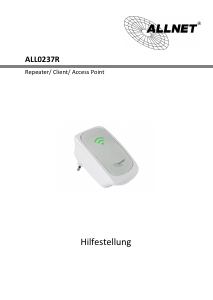 Bedienungsanleitung Allnet ALL0237R Range extender