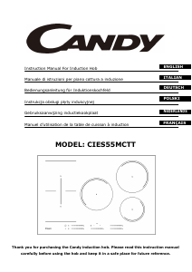 Bedienungsanleitung Candy CIES55MCTT Kochfeld