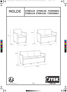 Manual de uso JYSK Molde Sillón