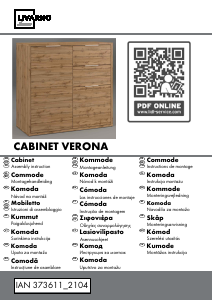 Mode d’emploi Livarno IAN 373611 Verona Commode